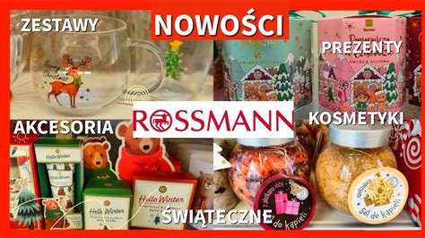 NOWOŚCI w ROSSMANN PREZENTY DEKORACJE ŚWIĄTECZNE na BOŻE NARODZENIE