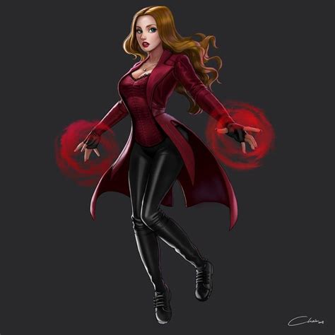 Wanda Maximoff Scarlet Witch Scarlet Witch Marvel Marvel