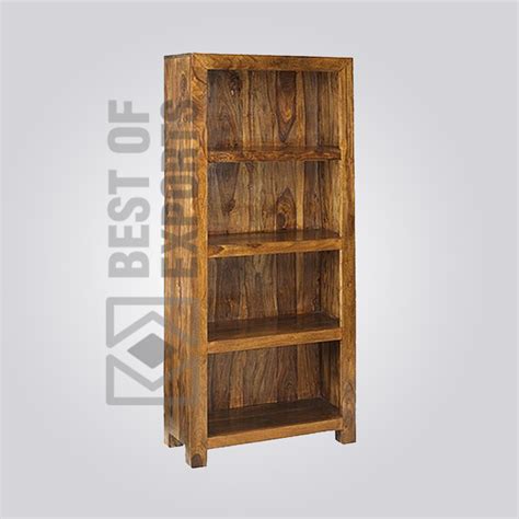 Solid Wooden Bookcase - Best of Exports