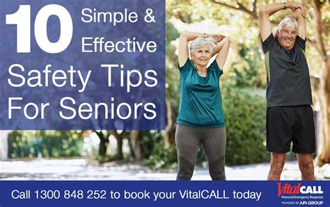 10 Simple And Effective Safety Tips For Seniors VitalCALL