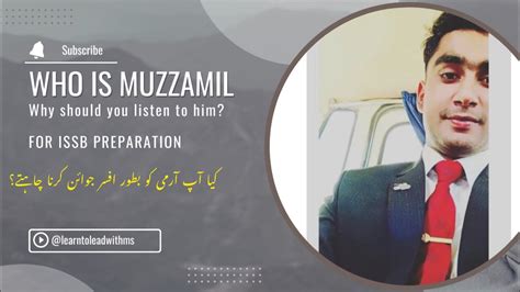 muzzamil    listen    issb preparation