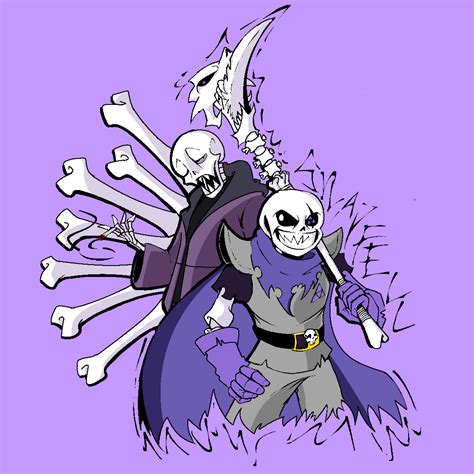 Swapfellpapyrusandsans By Swapfellneopapyrus On Deviantart