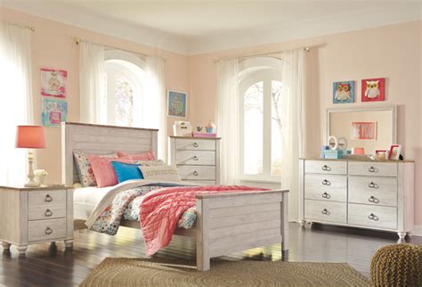 Willowton Twin Panel Bed Ashley Furniture B