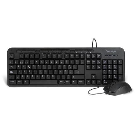 KIT VORAGO KM 107 TECLADO Y MOUSE ALAMBRICO MULTIMEDIA USB VOR KM107