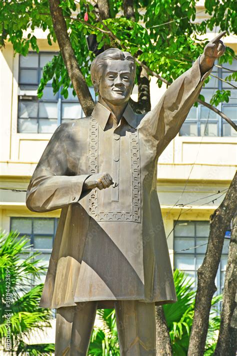 Sergio Osmena Statue In Cebu Philippines Stock Photo Adobe Stock