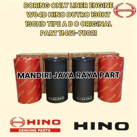 Jual Liner Boring Dyna V Hino Dutro Ht Hd E Engine