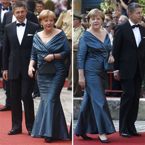 Angela Merkel Outfits : German Chancellor In An Evening Dress Have You ...