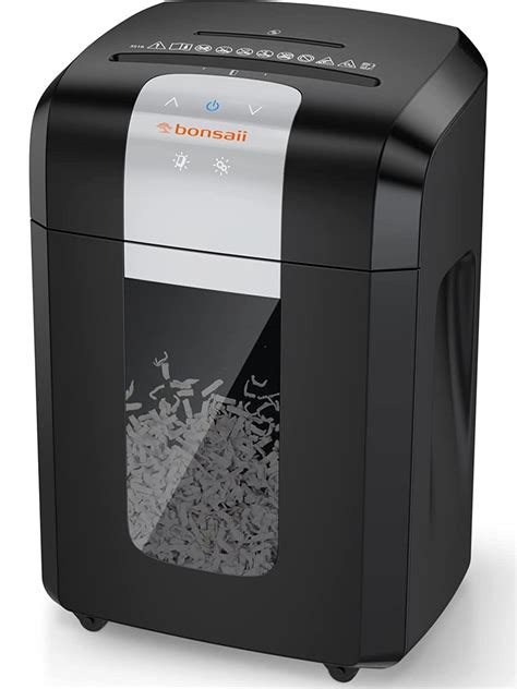 Bonsaii 12-Sheet Cross Cut Paper Shredder for Home Nepal | Ubuy