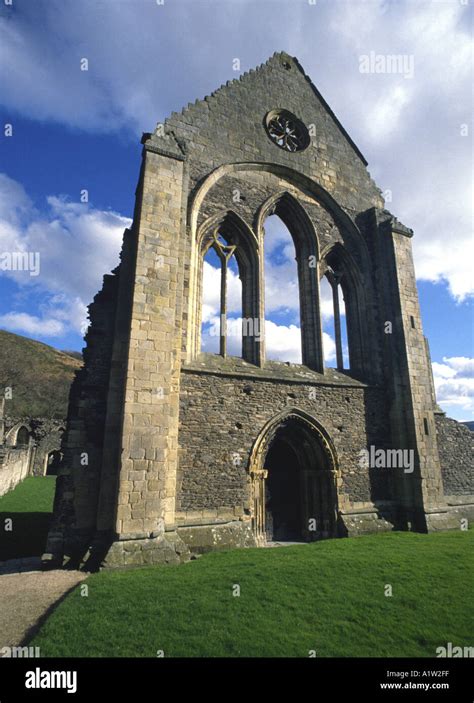 Valle Crucis Abbey Llangollen North Wales Uk United Kingdom Europe