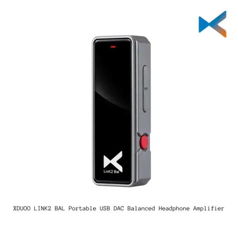 XDUOO LINK2 BAL Portable USB DAC Balanced Headphone Amplifier - Gadget ...