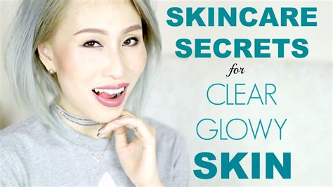 Top Skincare Secrets And Tips For Clear Glowing Skin Foodishbeauty Beauty Secrets Skincare