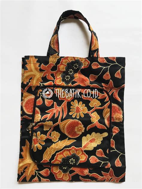 Jual Tas Map Dokumen Souvenir Kantor Model Tas Lipat Batik Premium