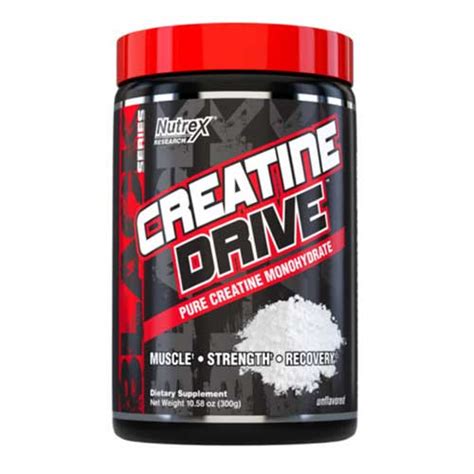 Creatine Drive Nutrex 300g Suplementos Gym México Proteínas Y