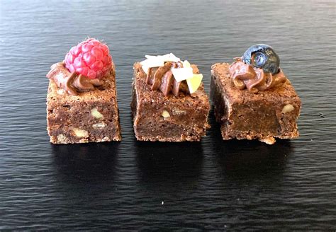 Mini Brownie Catering Bestellen Hamburg