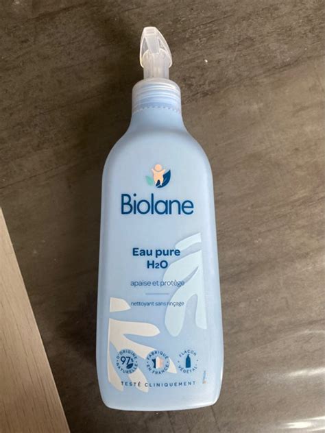 Biolane La Toilette Eau Pure H2O Lotion Nettoyante Sans Rinçage 350