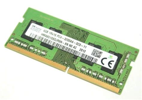 Sk Hynix Gb Ddr Rx Pc Sodimm Laptop Memory Ram Hma S Djr N