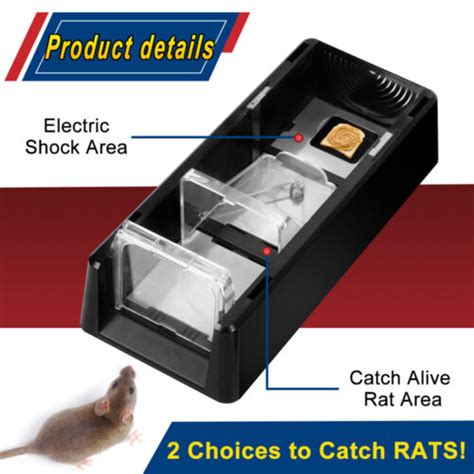 Electronic Mouse Trap Victor Control Rat Killer Pest Electric Rodent Z