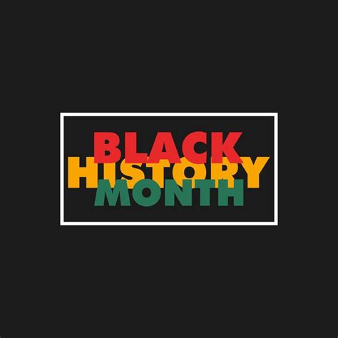 Black history month design banner, poster or social media post 15602356 ...