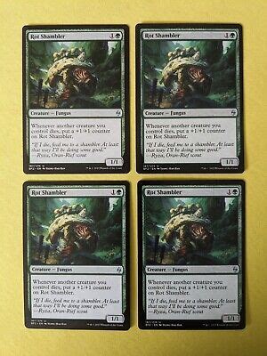 Rot Shambler Battle For Zendikar MTG Set Of 4 EBay