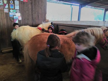 Première séance de poney RPI Cuzion Orsennes