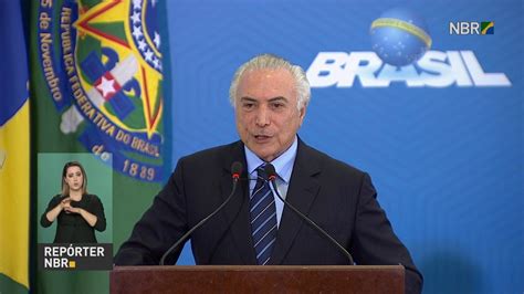 Presidente Michel Temer Sanciona Nova Legisla O Trabalhista Youtube