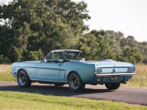 1966 Ford Mustang Convertible Muscle Classic Rd Wallpapers HD