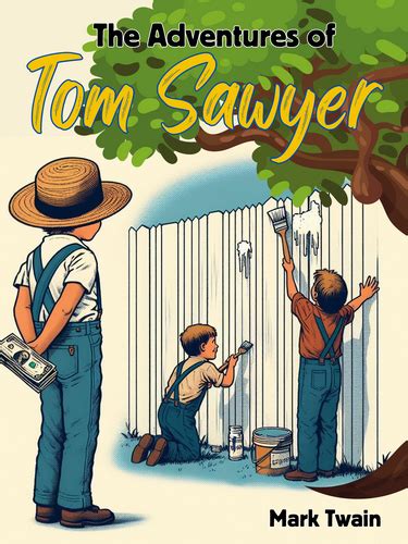 The Adventures Of Tom Sawyer By Mark Twain 18x24 Poster Teaching