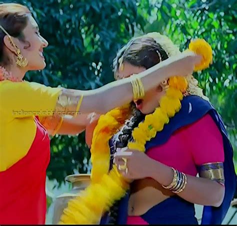 Ravali Telugu Movie Pelli Sandadi Hot Half Saree Navel Hd Caps Starcelebblog