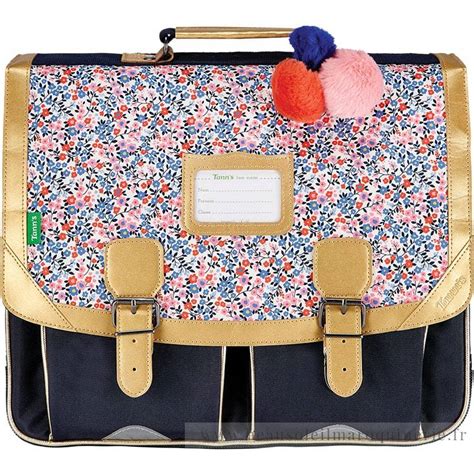 Cartable Cm Tann S Avec Motif Fleuri Antonia