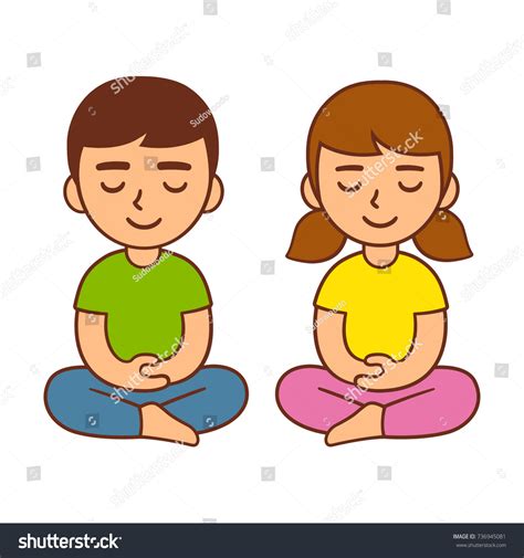 Calm Child Clipart Images