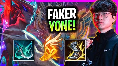 FAKER IS A GOD WITH YONE T1 Faker Plays Yone Mid Vs Tristana Season