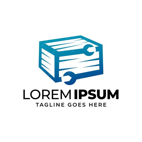 premium vector tool boxes logo design template