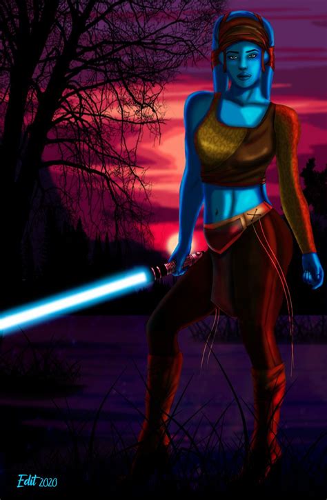 Aayla Secura By Editsulli On Deviantart Star Wars Fan Art Star Wars