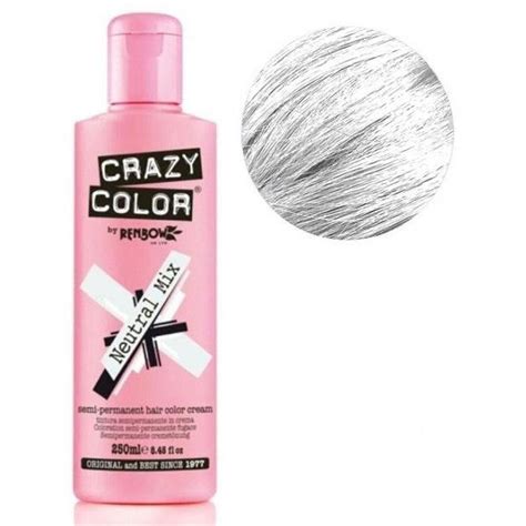 Coloration Semi Permanente Neutral Crazy Color 100ml