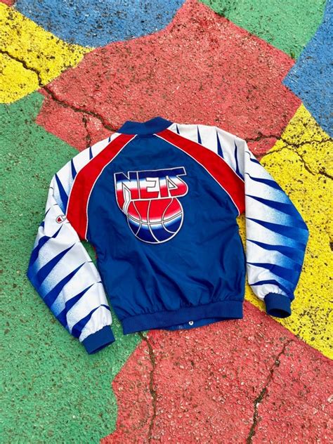 Vintage 90s New Jersey Nets Nba Basketball Champion W Gem