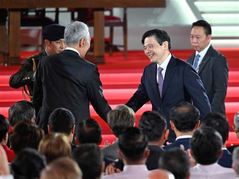 In Pictures Swearing In Of Lawrence Wong As Singapores 4th Prime