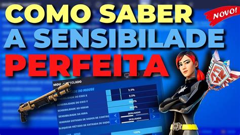 COMO DESCOBRIR A SENSIBILIDADE PERFEITA NO FORTNITE de Forma Fácil