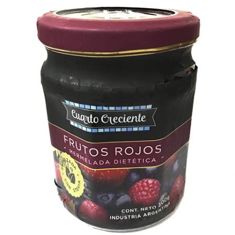 Campos Verdes Mermelada De Frutos Rojos Con Stevia Grs Cuarto