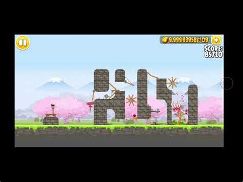 Angry Birds Seasons Cherry Blossom All Golden Eggs YouTube