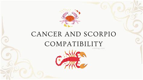 Cancer And Scorpio Compatibility In Love Relationships And Marriage