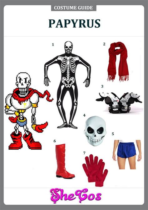 How to DIY Undertale Papyrus Costume | SheCos Blog