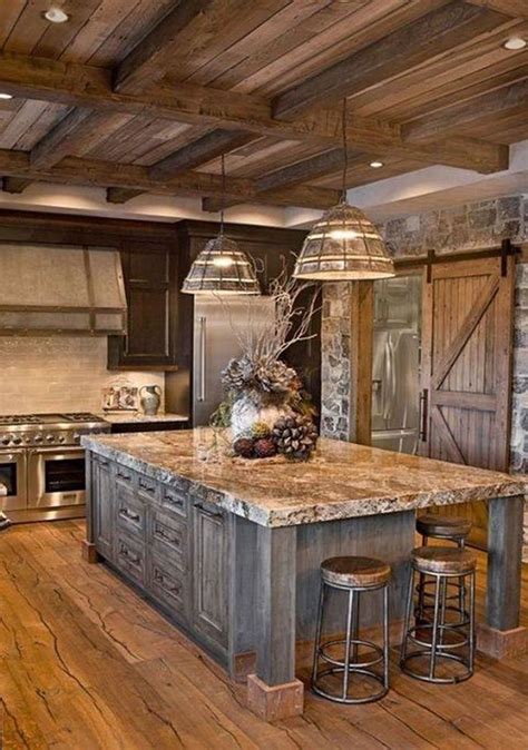 30 The Best Rustic Kitchen Design Ideas Popy Home Rustic Country Kitchens Rustic Kitchen