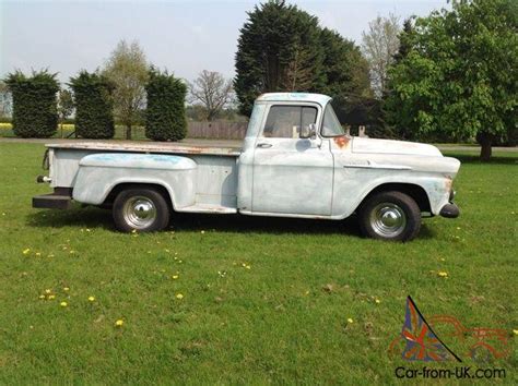 Chevy Pickup 1958 Apache Stepside 3200 Rare 1 2 Tonne Longbed Classic American