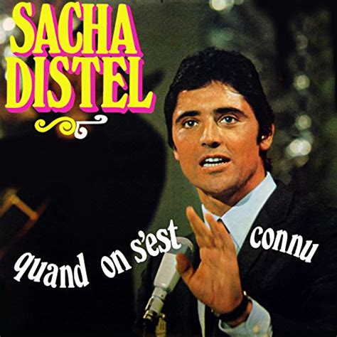 Quand S est Connu Explicit Sacha Distel Amazon fr Téléchargement