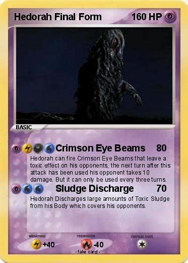 Pokémon Hedorah Final Form 5 5 - Crimson Eye Beams - My Pokemon Card