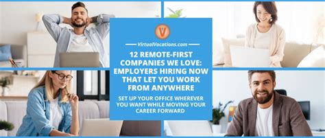 12 Remote First Companies We Love Employers Hiring Now That Let You