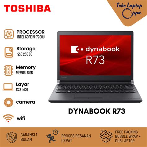 Jual Laptop Toshiba Dynabook R73 Core I5 Ram 8 Gb Ssd 256 Gb Shopee Indonesia