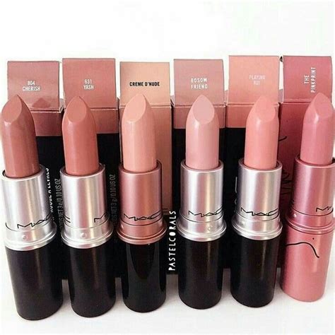 Review Mac Nude Lipsticks All In The Blush Artofit