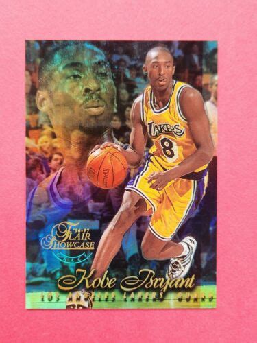 1996 97 Kobe Bryant Flair Showcase Row 1 31 RC Super Sharp