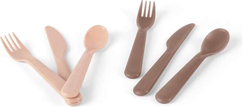 Dantoy Tiny Bio Pack Bestik Nude Mocca Pris